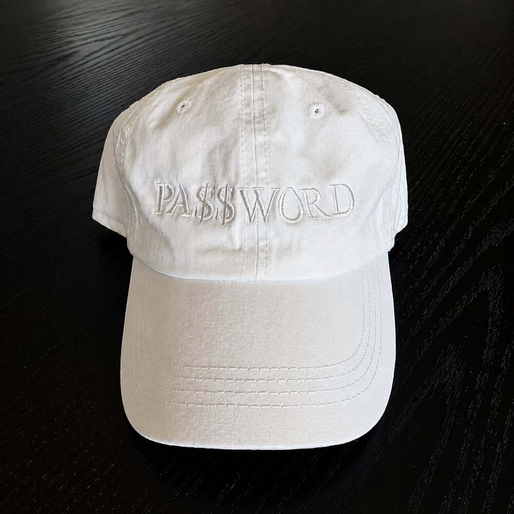 GUESS x A$AP Rocky "PASS$WORD" Embroidered Baseball Cap